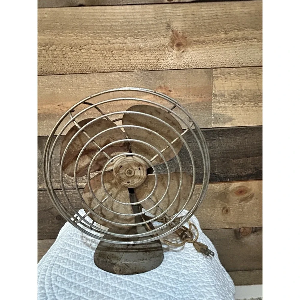 Antique Desk Fan‎ Vintage Works